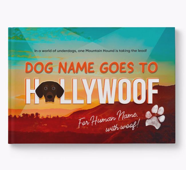 Personalised Book: Bavarian Mountain Hound Goes to Hollywoof